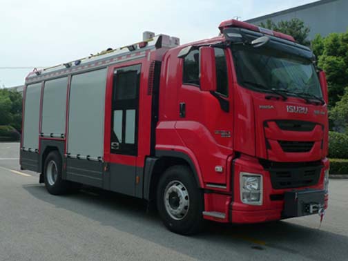 振翔牌MG5190GXFSG60/J5型水罐消防车