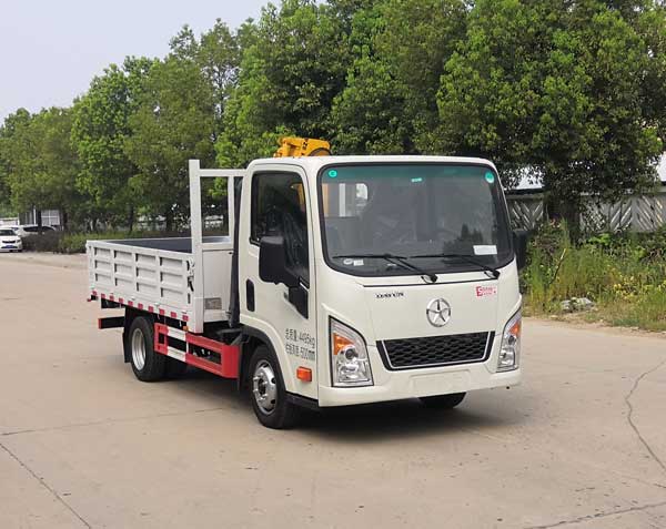 龙星汇牌HLV5040JSQCGC型随车起重运输车